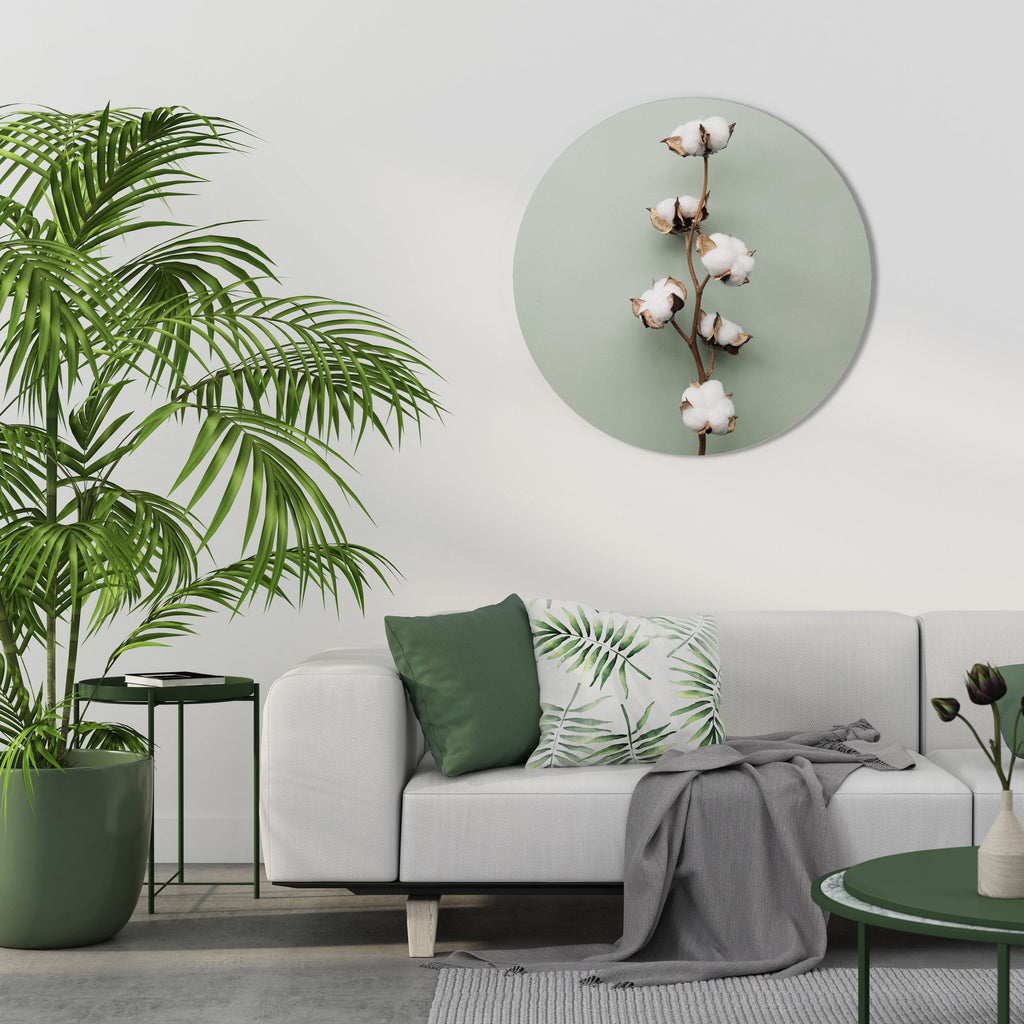 Décoration murale ronde COTTON DREAMS UNFOLDED