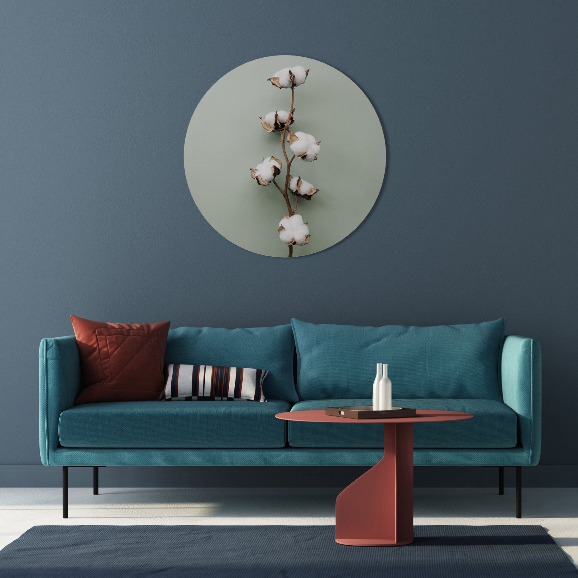 Décoration murale ronde COTTON DREAMS UNFOLDED