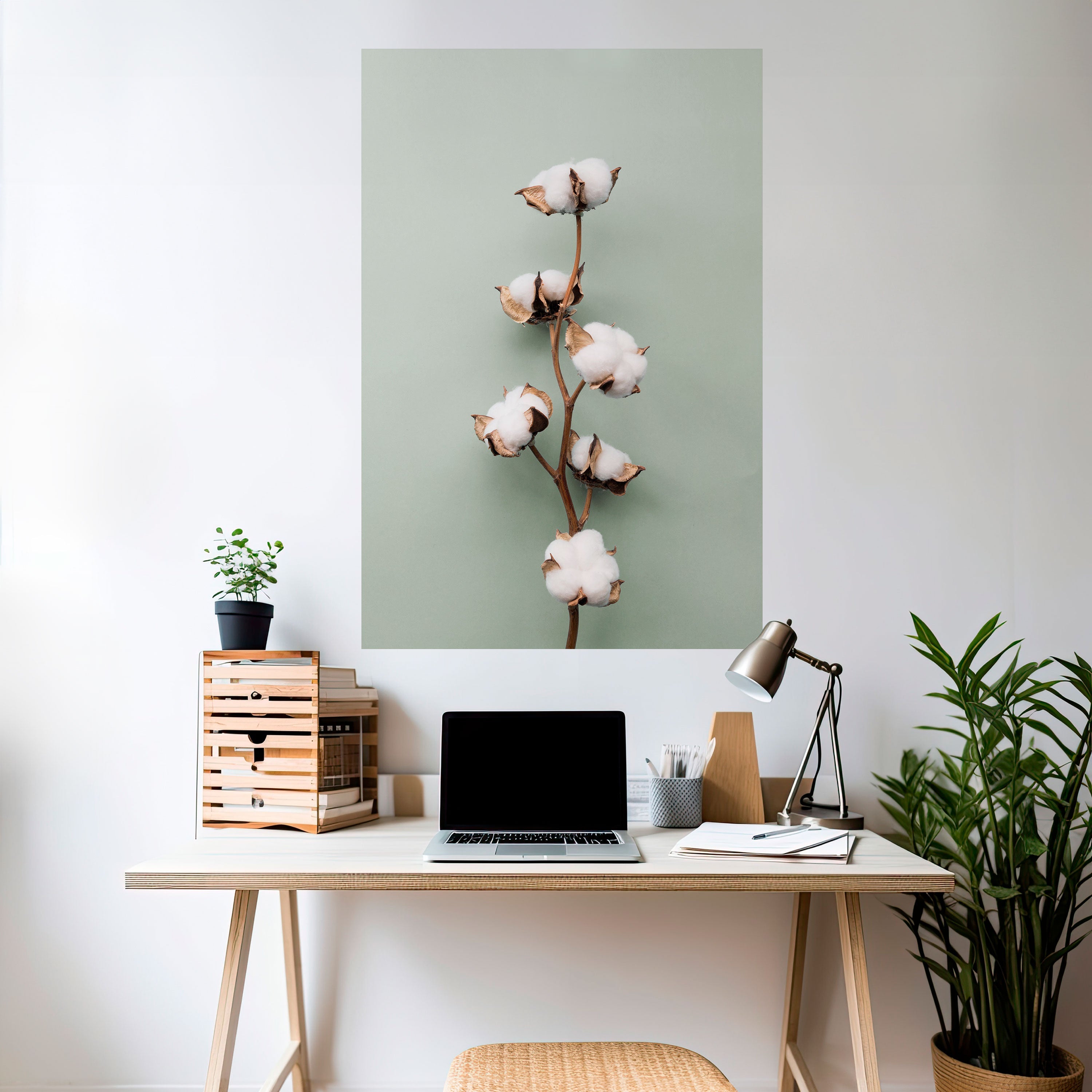 Affiche verticale autocollante « COTTON DREAMS UNFOLDED »