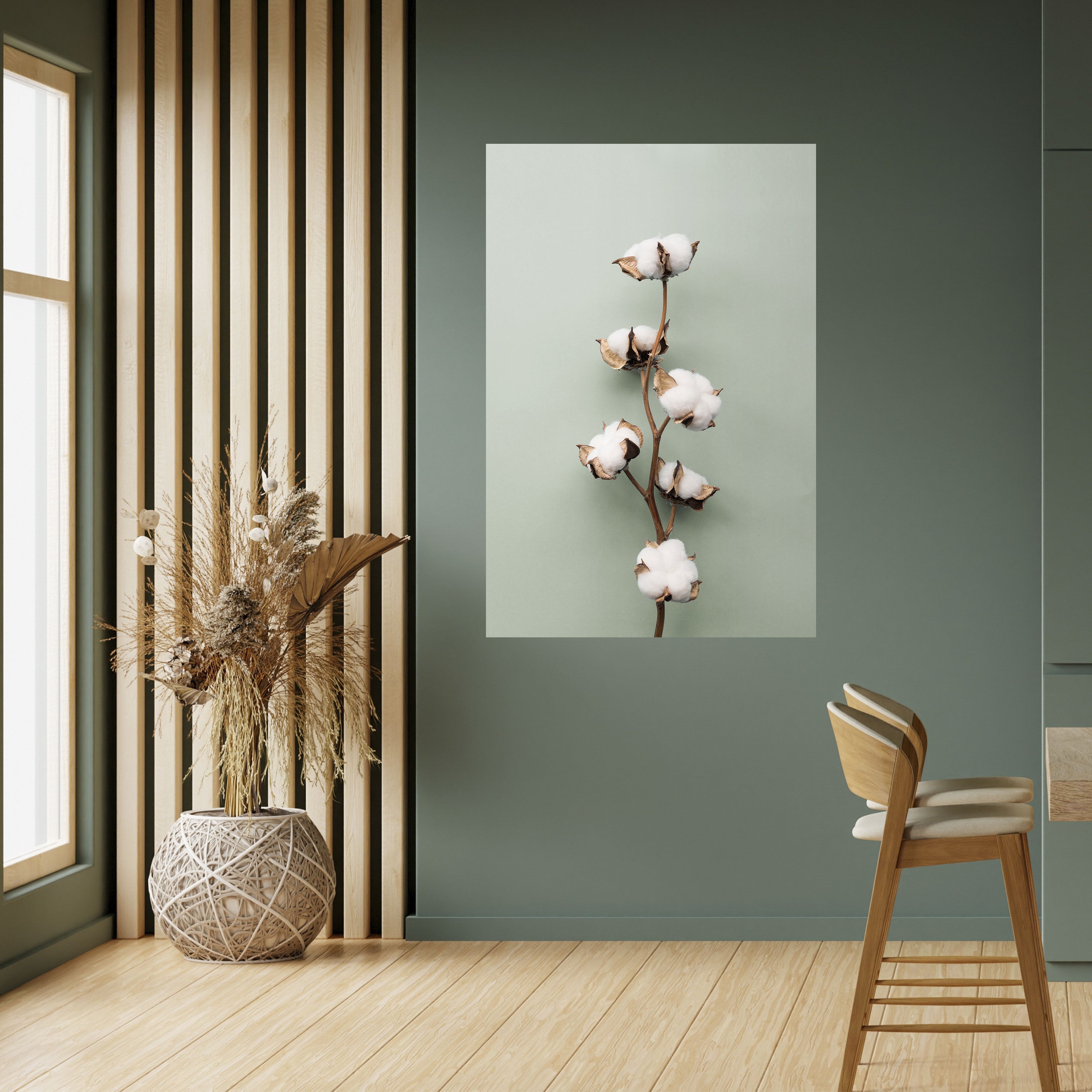 Affiche verticale autocollante « COTTON DREAMS UNFOLDED »