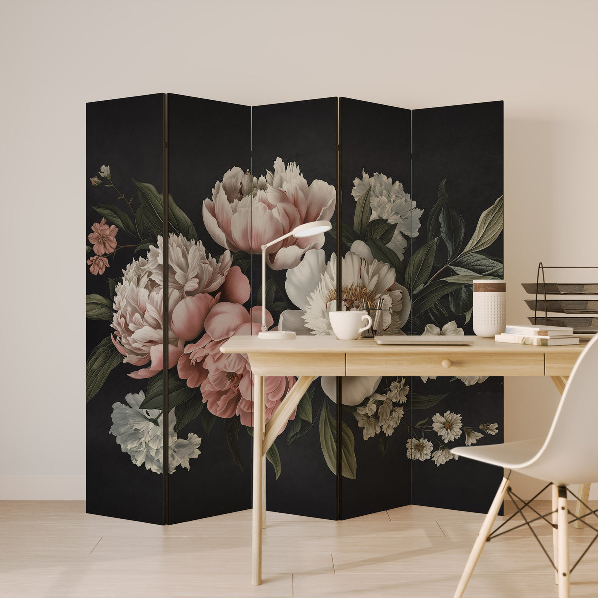 LUSH ELEGANCE 5-Panel Room Divider