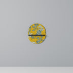 YELLOW CHINOISERIE Art Shelf