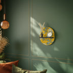 YELLOW CHINOISERIE Art Shelf