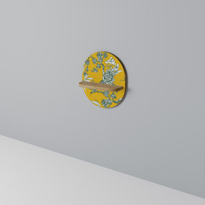YELLOW CHINOISERIE Art Shelf