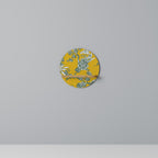 YELLOW CHINOISERIE Art Shelf