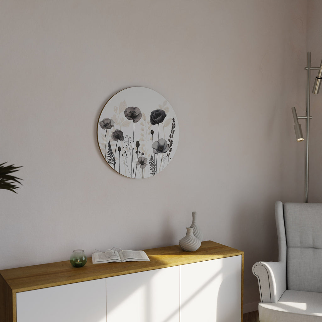 Décoration murale ronde POPPY ALLURE