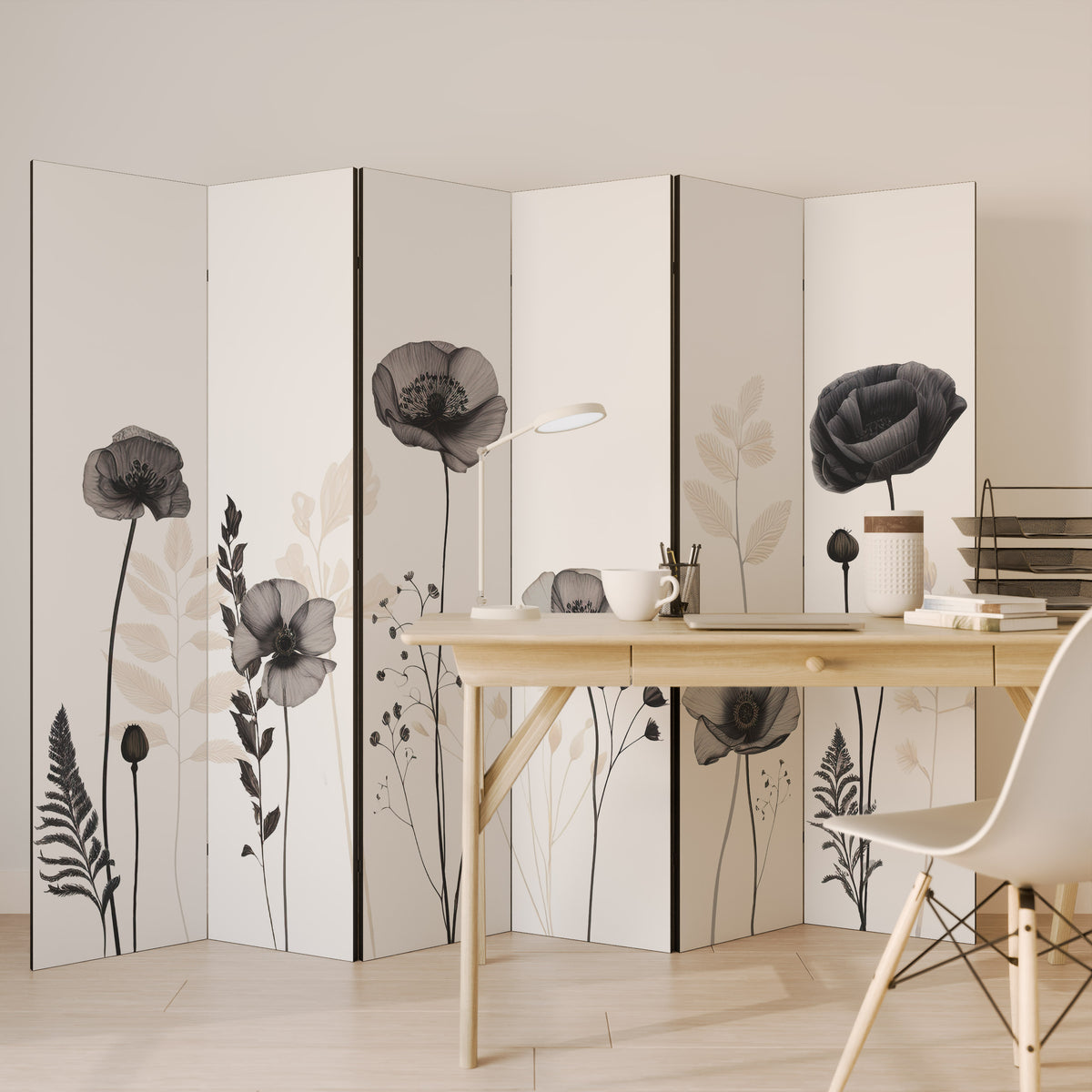POPPY ALLURE 6-Panel Room Divider