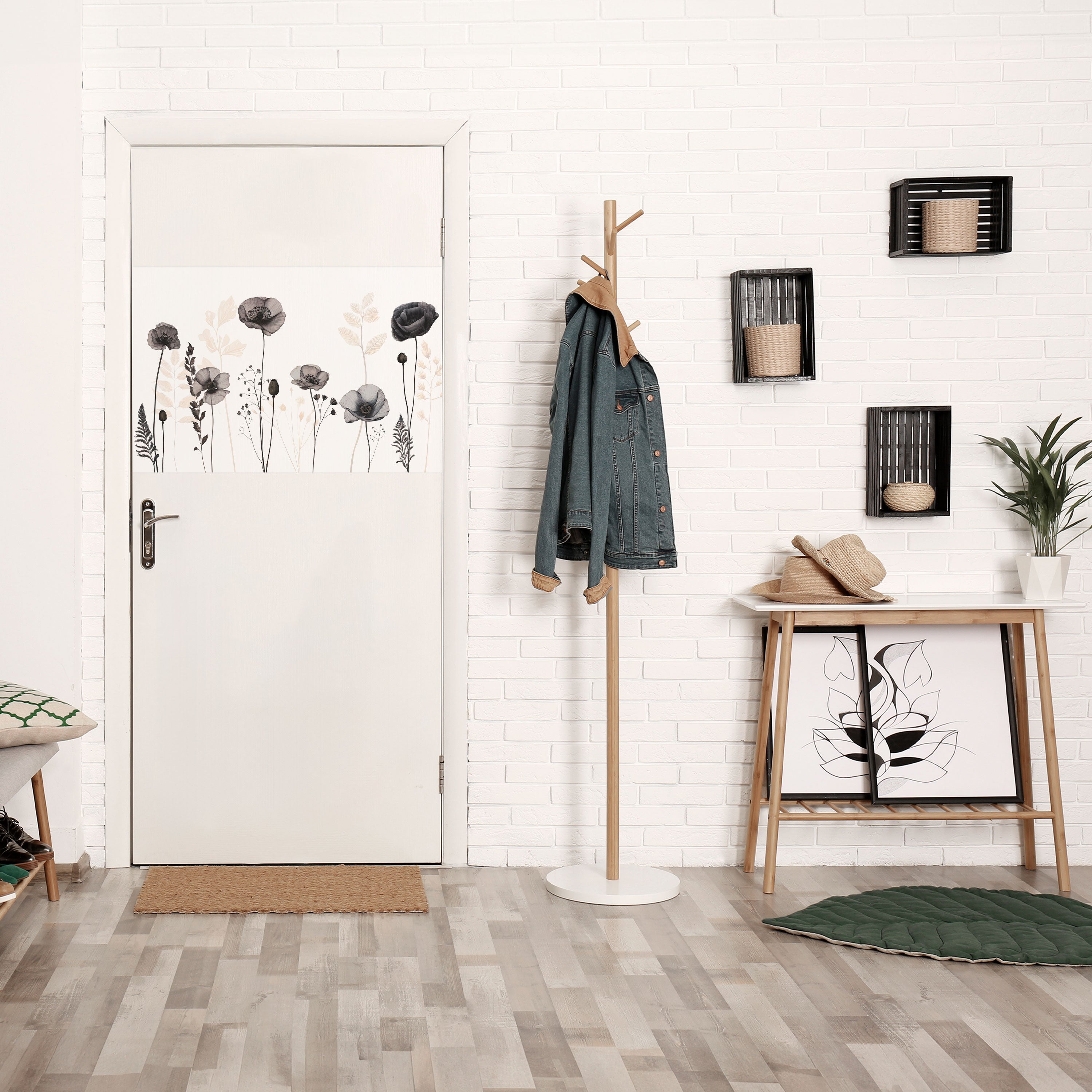 Affiche horizontale autocollante « COVID-19 ALLURE »