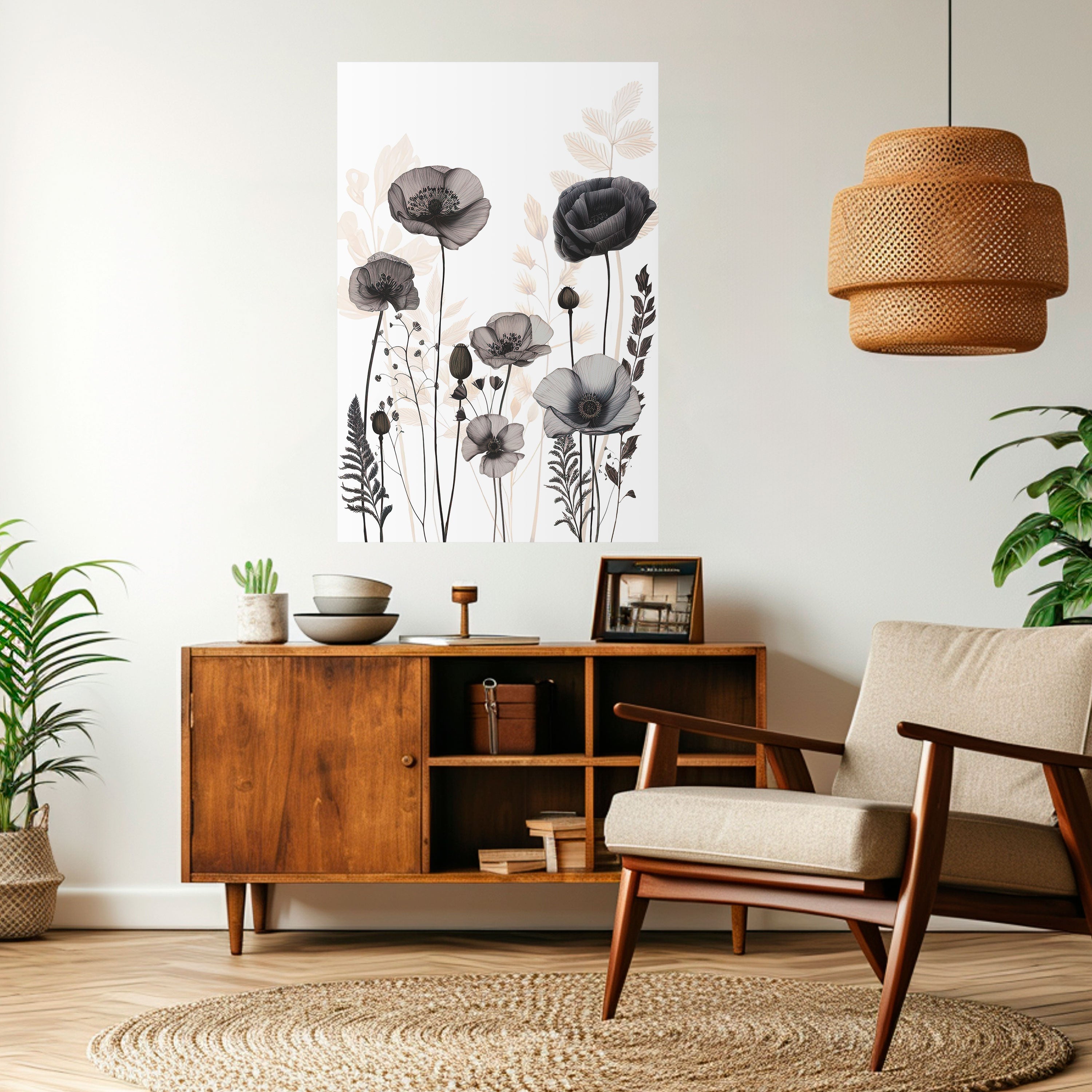 Affiche verticale autocollante « COVID-19 ALLURE »