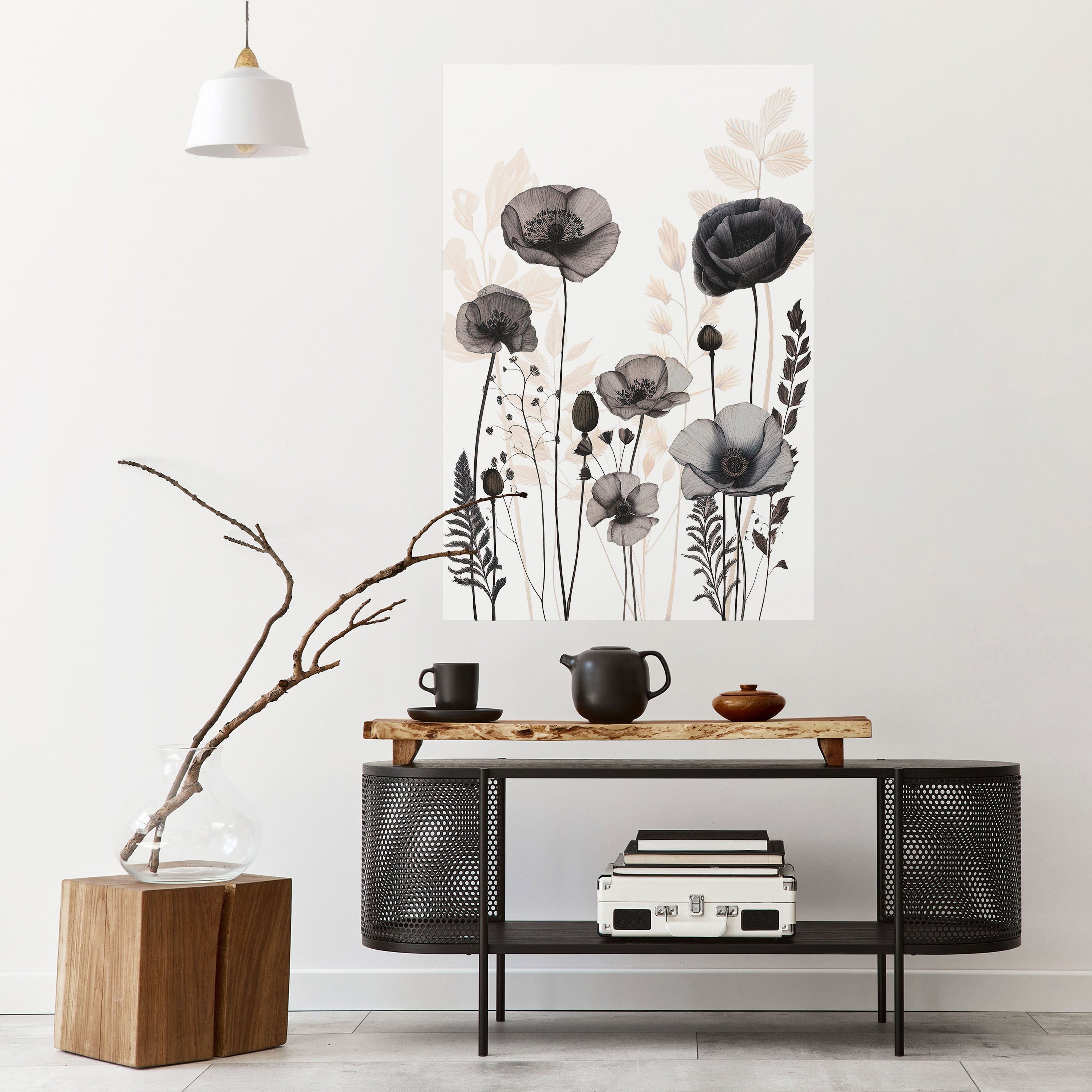 Affiche verticale autocollante « COVID-19 ALLURE »