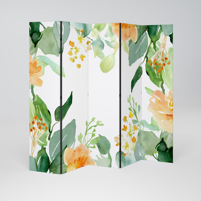 FLORAL SERENITY SPLIT 5-Panel Room Divider