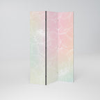 ELEGANT FLORAL FUSION 3-Panel Room Divider