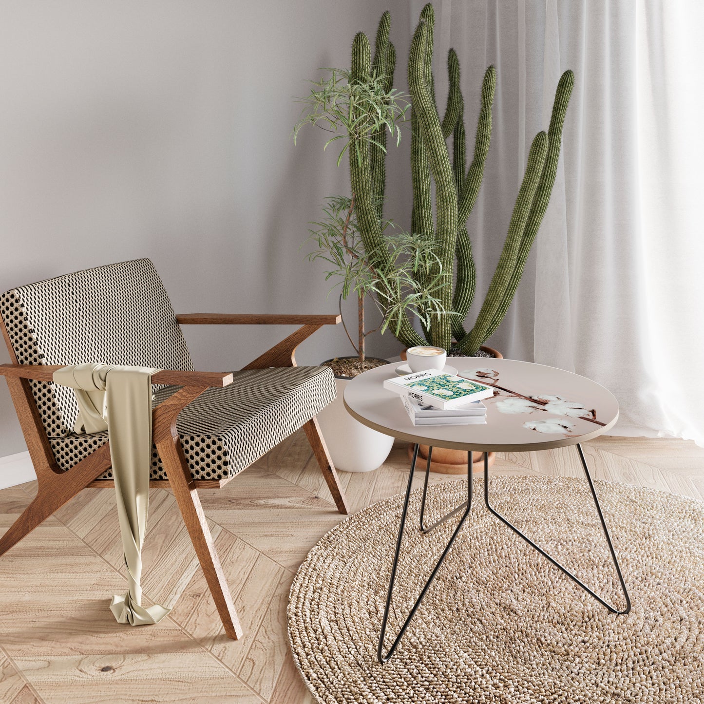 COTTON CLOUDS IN BALANCE Coffee Table