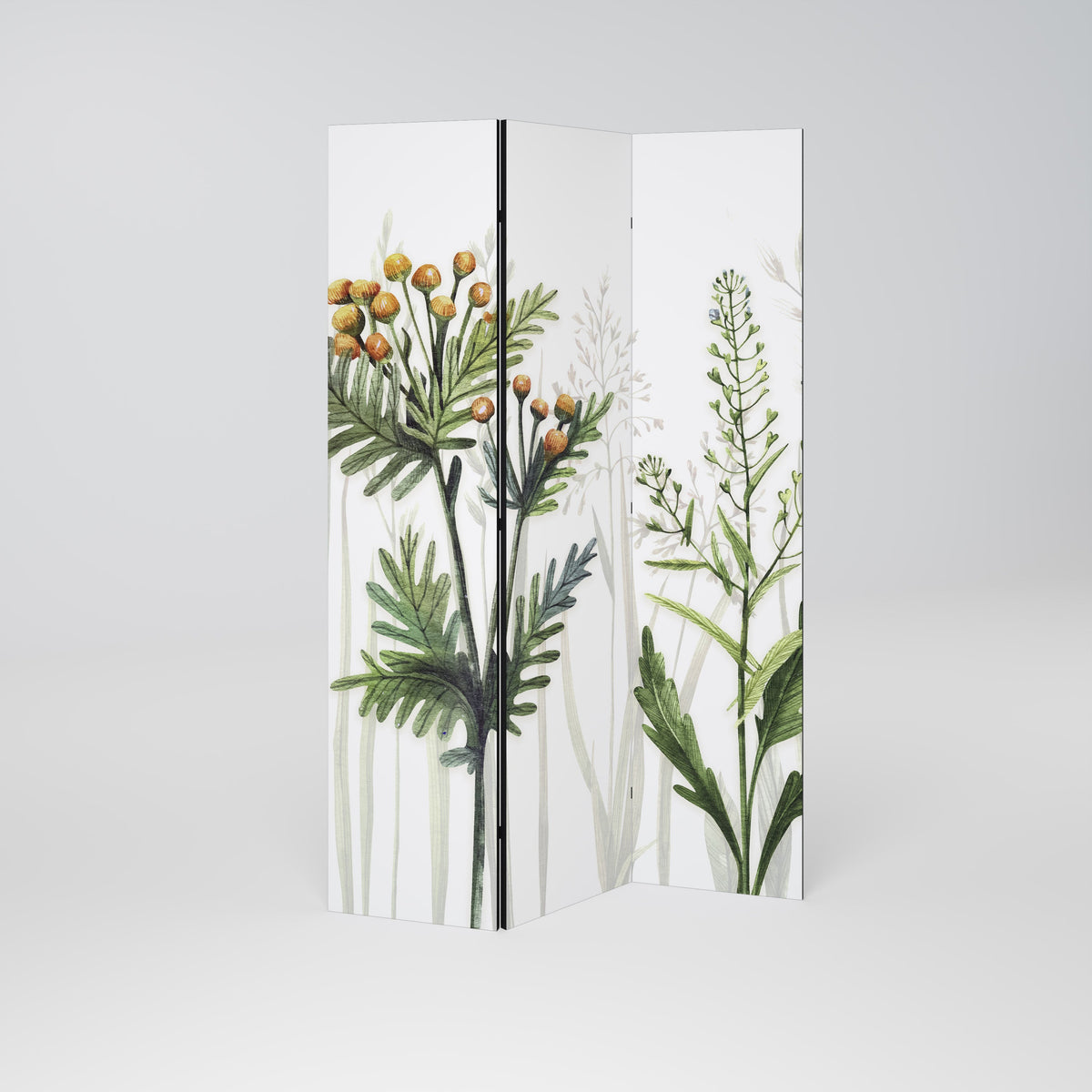 Paravent décoratif à 3 panneaux HERBAL DREAM