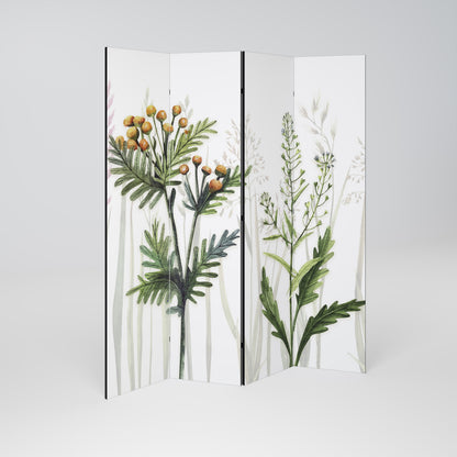 HERBAL DREAM 4-Panel Room Divider