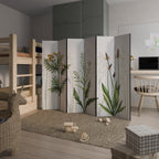 HERBAL DREAM 6-Panel Room Divider