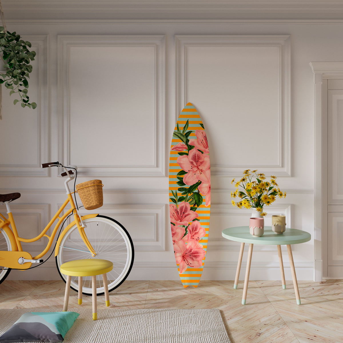 FRAGILE BEAUTY Surfboard Decorative Panel