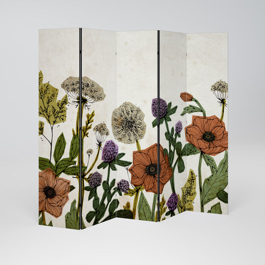 SPROUT ELEGANCE 5-Panel Room Divider