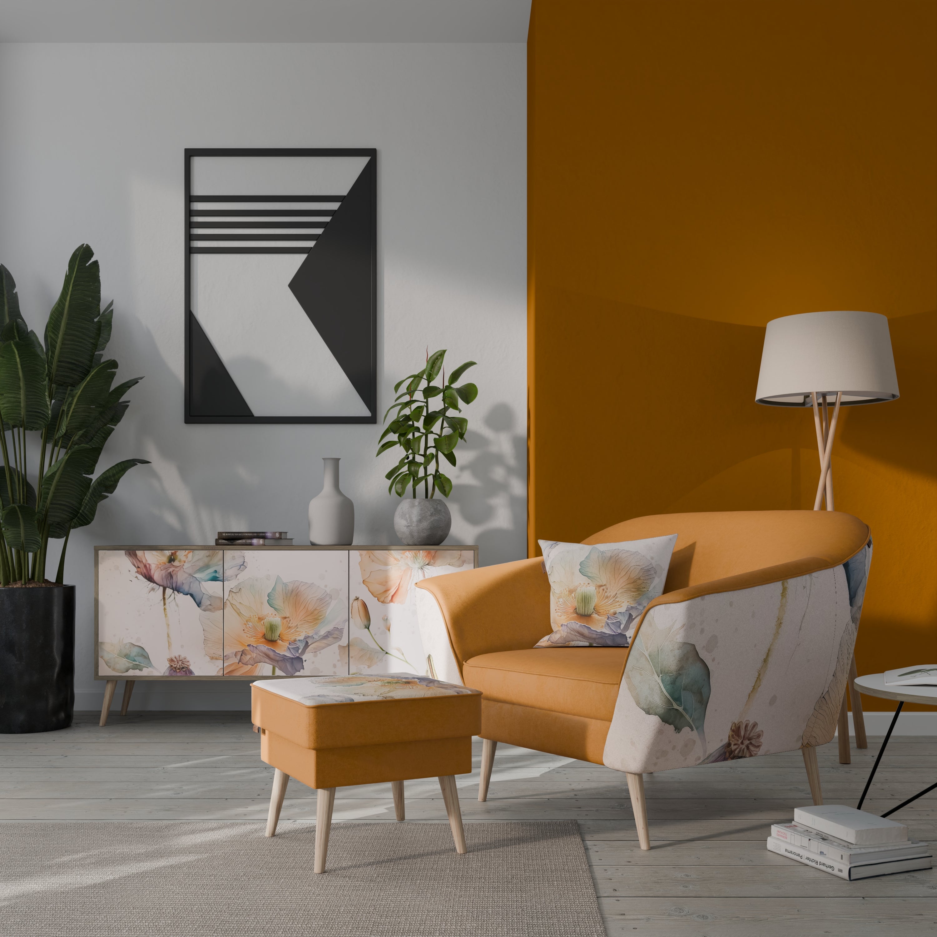 SOFTEN POPPY AURORA Armchair