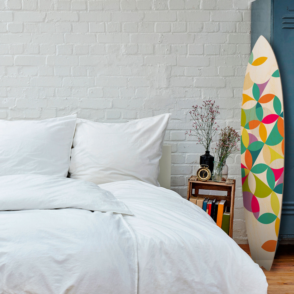 PIXEL BLOSSOM Surfboard Decorative Panel