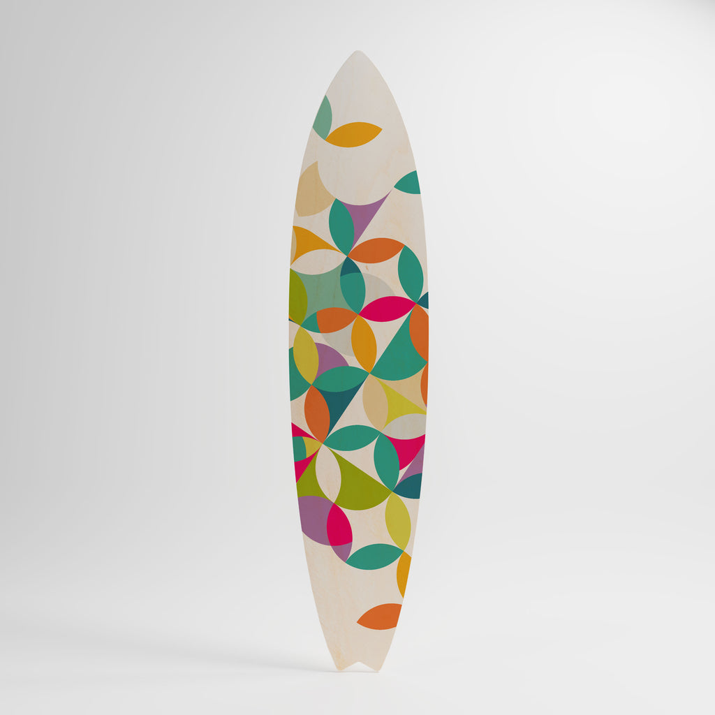 PIXEL BLOSSOM Surfboard Decorative Panel
