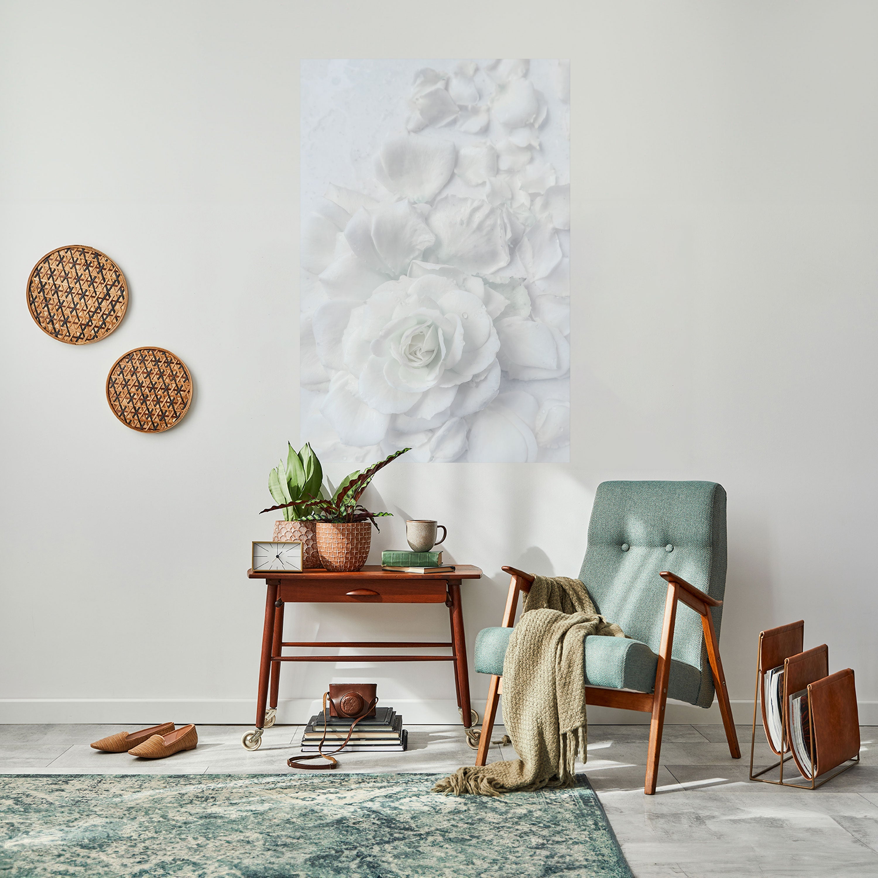 Affiche verticale autocollante ÉLÉGANCE ET CLARTÉ