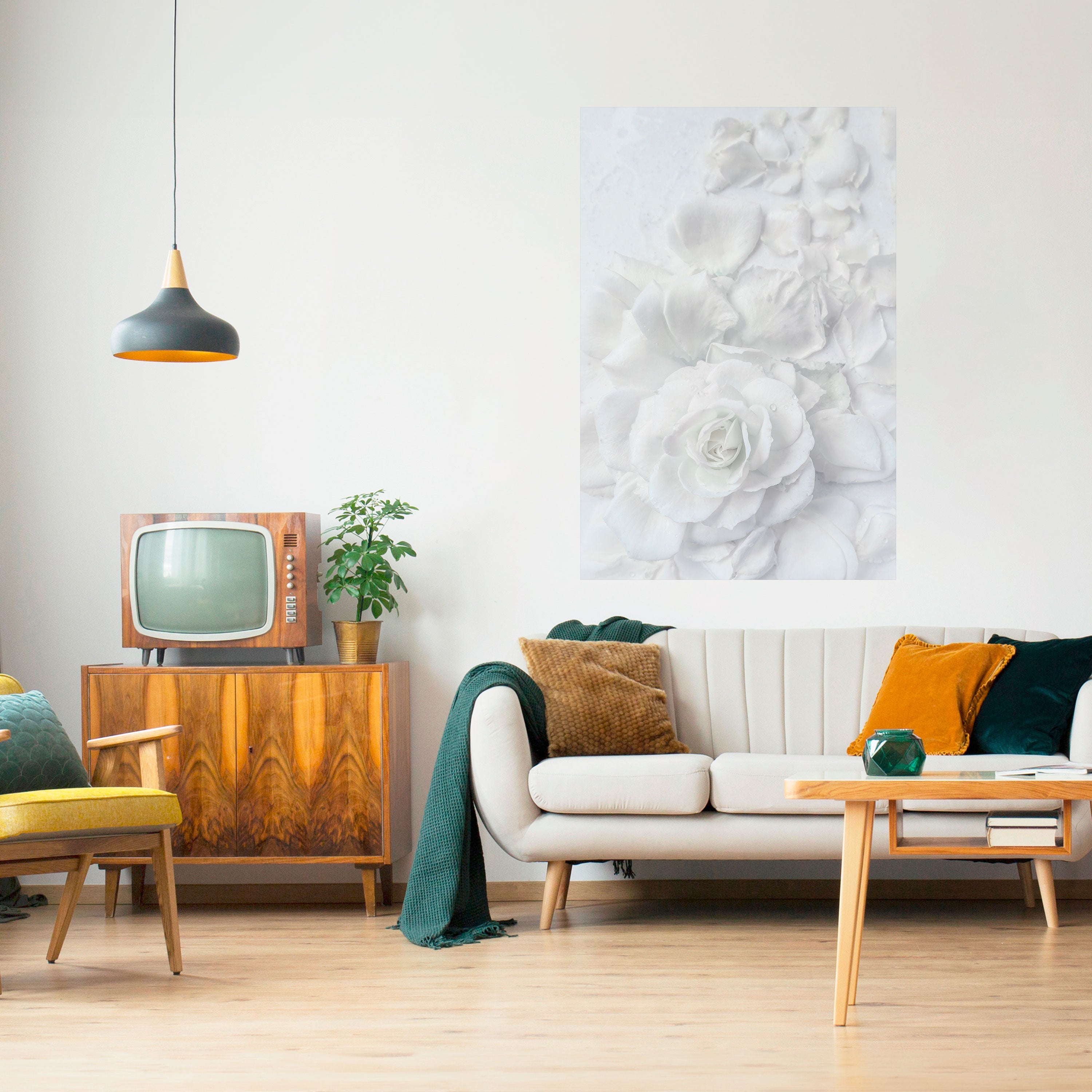 Affiche verticale autocollante ÉLÉGANCE ET CLARTÉ