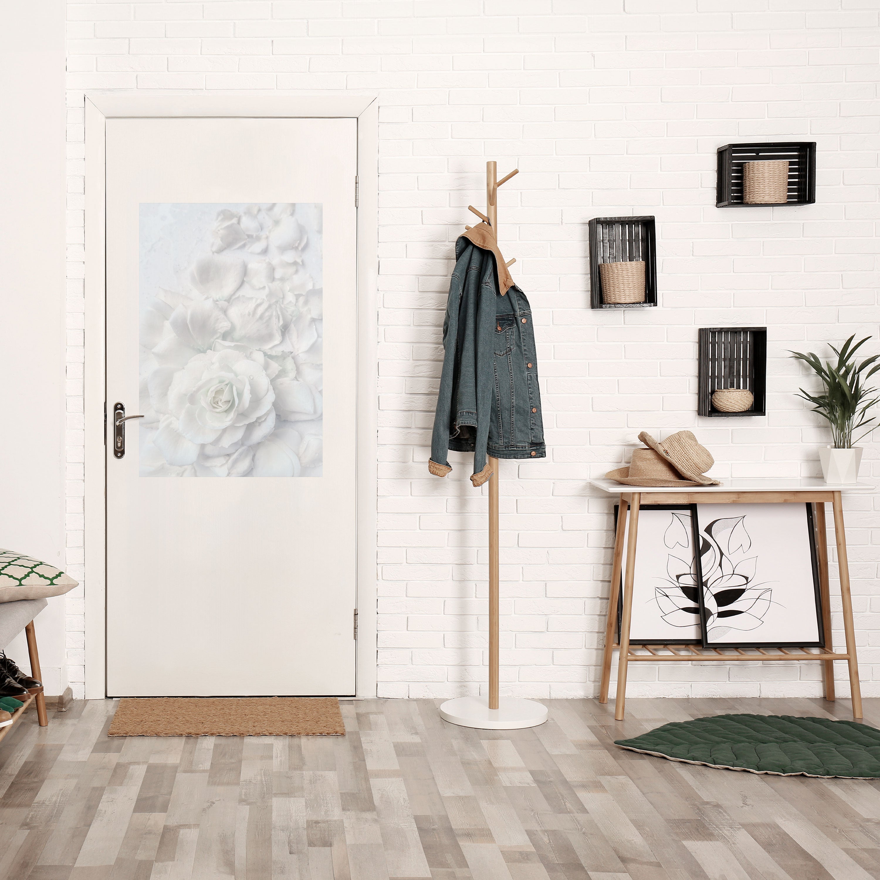 Affiche verticale autocollante ÉLÉGANCE ET CLARTÉ