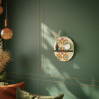 FLORAL DECOR Art Shelf