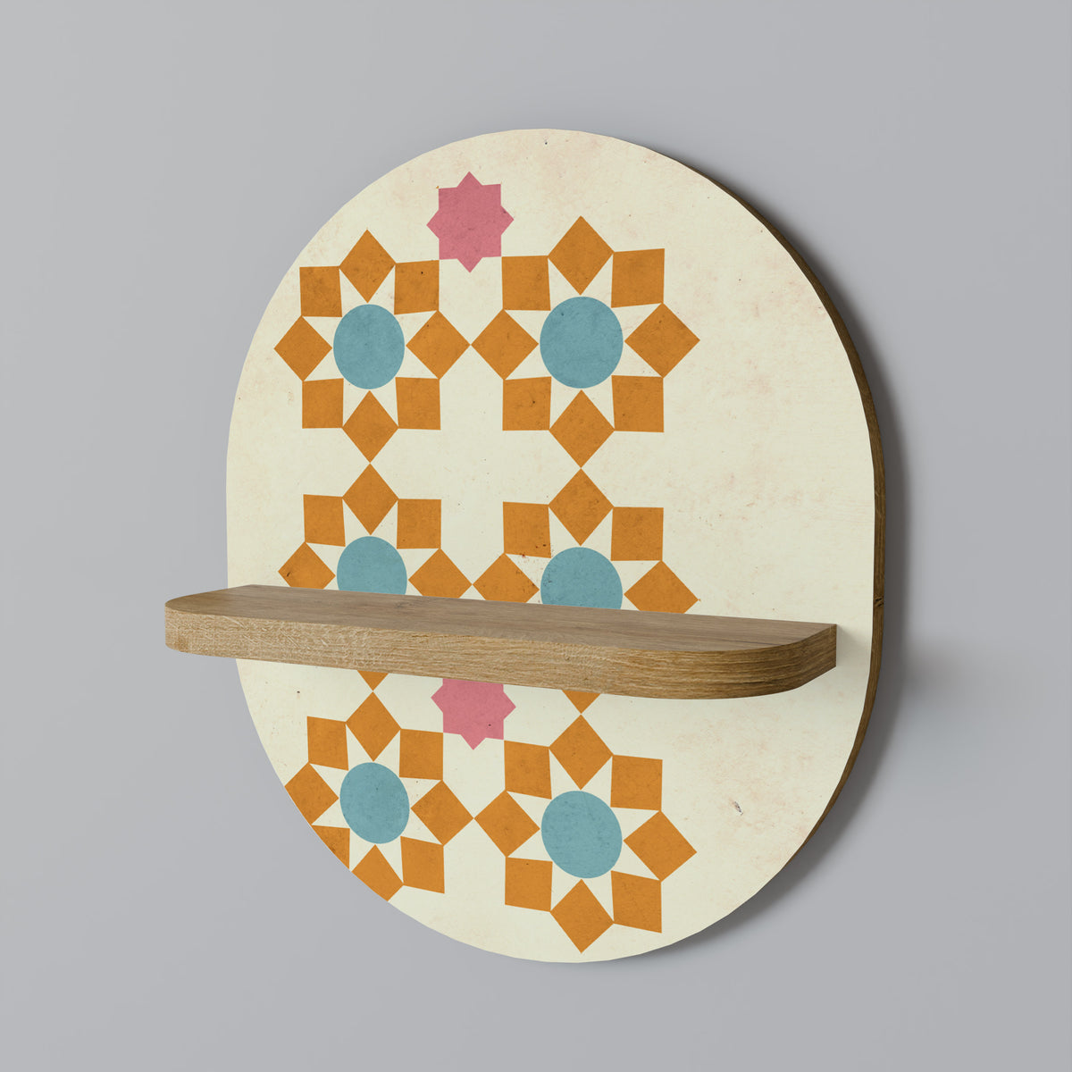 FLORAL DECOR Art Shelf