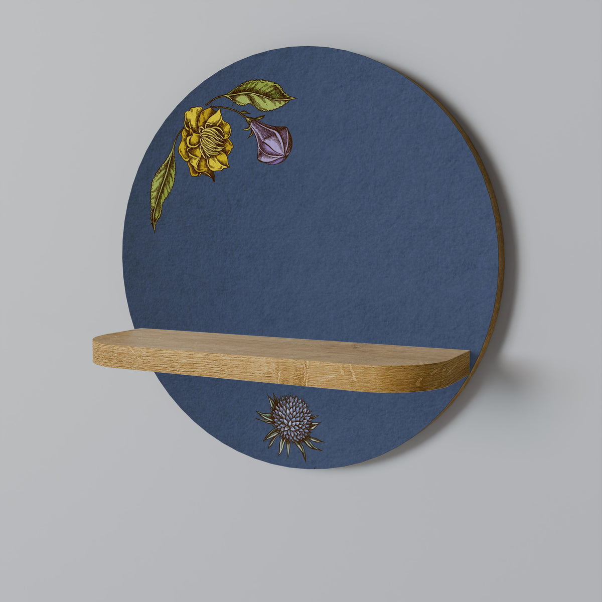 MIDNIGHT FLORA Art Shelf