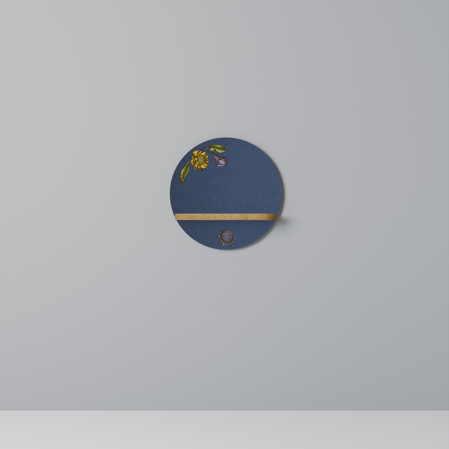 MIDNIGHT FLORA Art Shelf