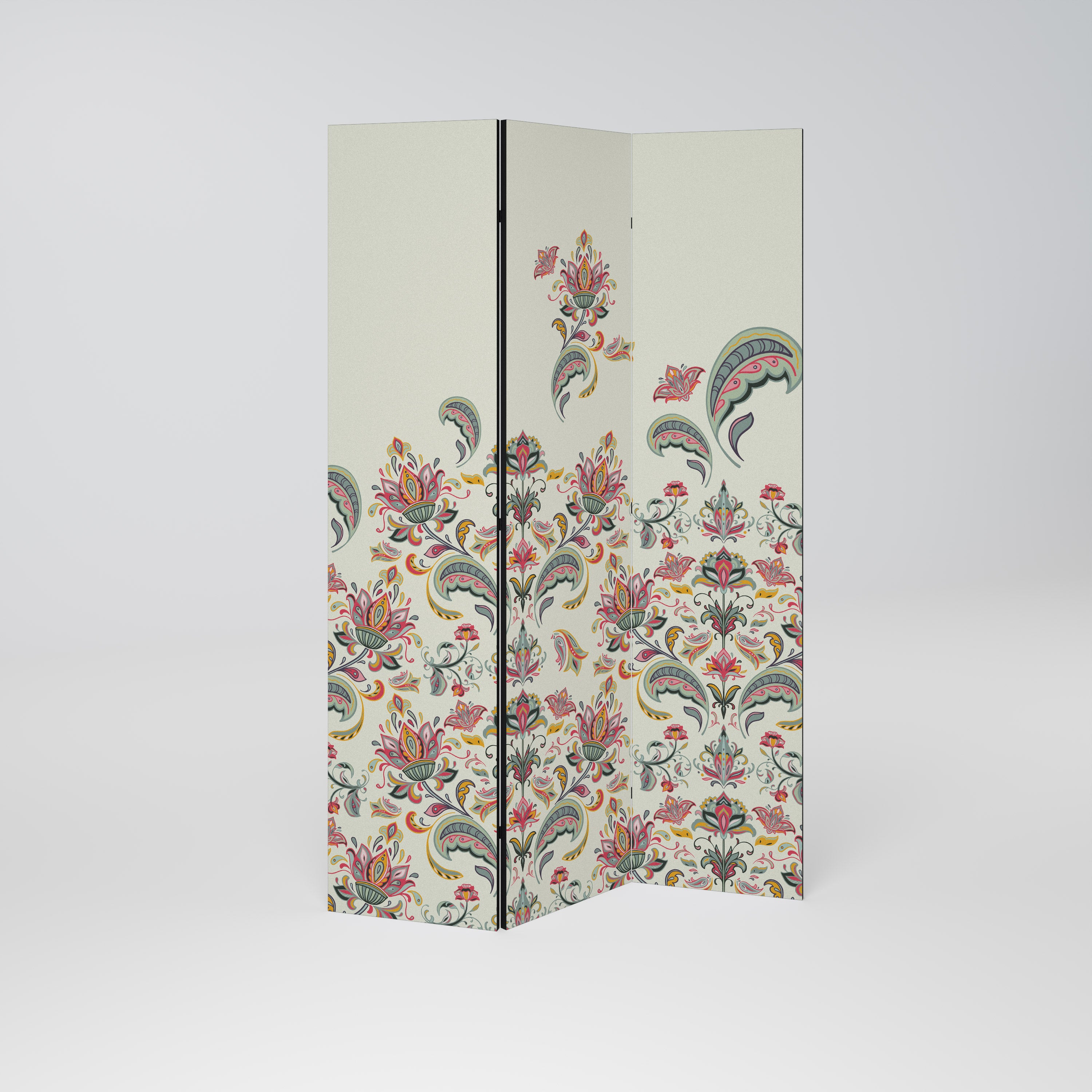 ORGANIC FOLKLORE 3-Panel Room Divider