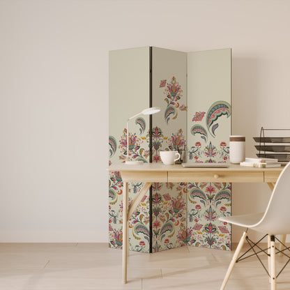 ORGANIC FOLKLORE 3-Panel Room Divider