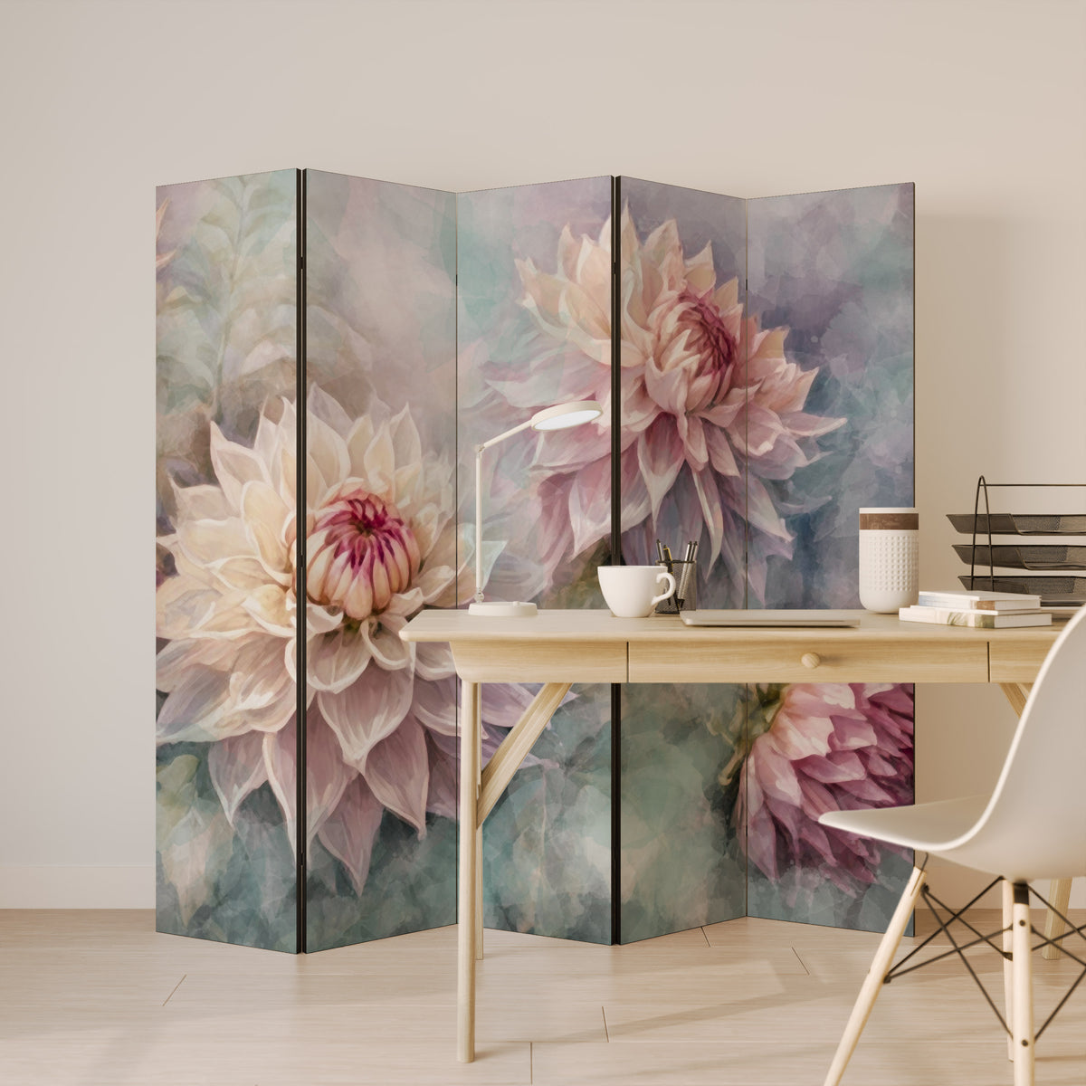 LUMINOUS GARDEN 5-Panel Room Divider