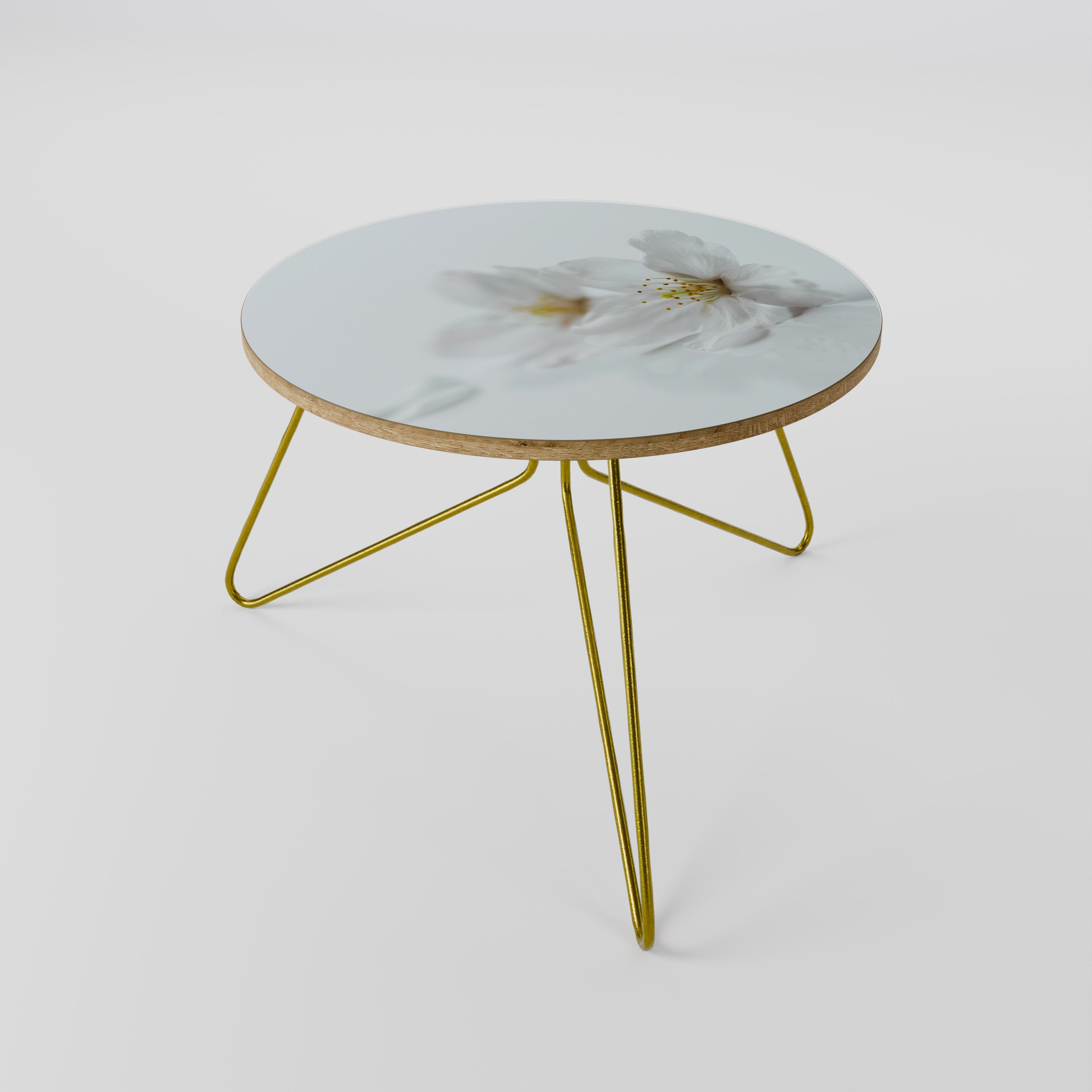 Table basse FLEETING WHITE PETALS 60