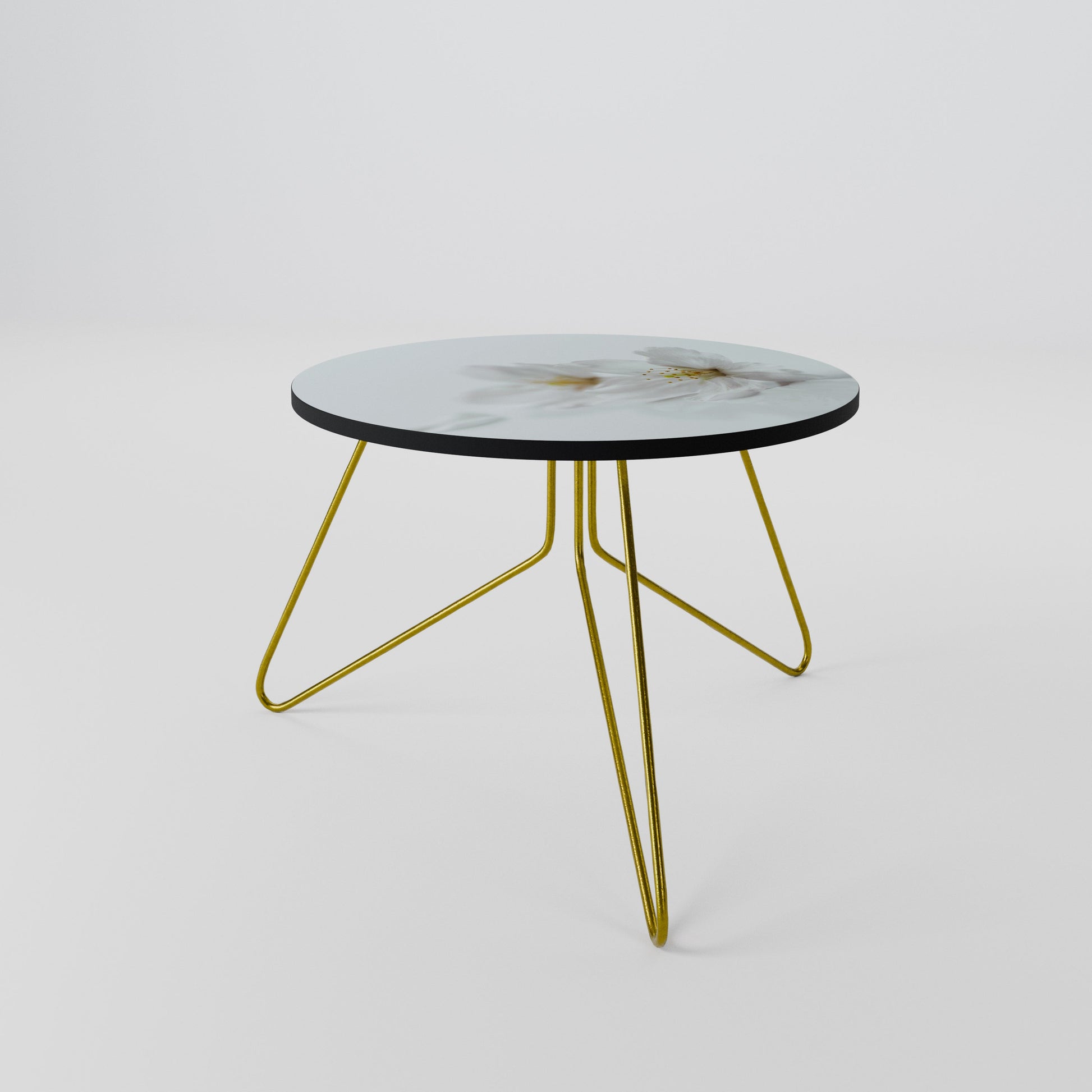 Table basse FLEETING WHITE PETALS 60