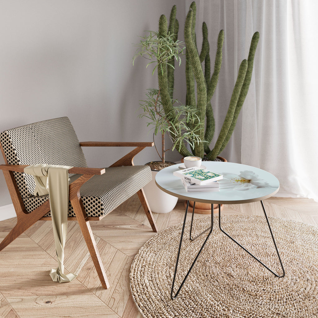 Table basse FLEETING WHITE PETALS 69