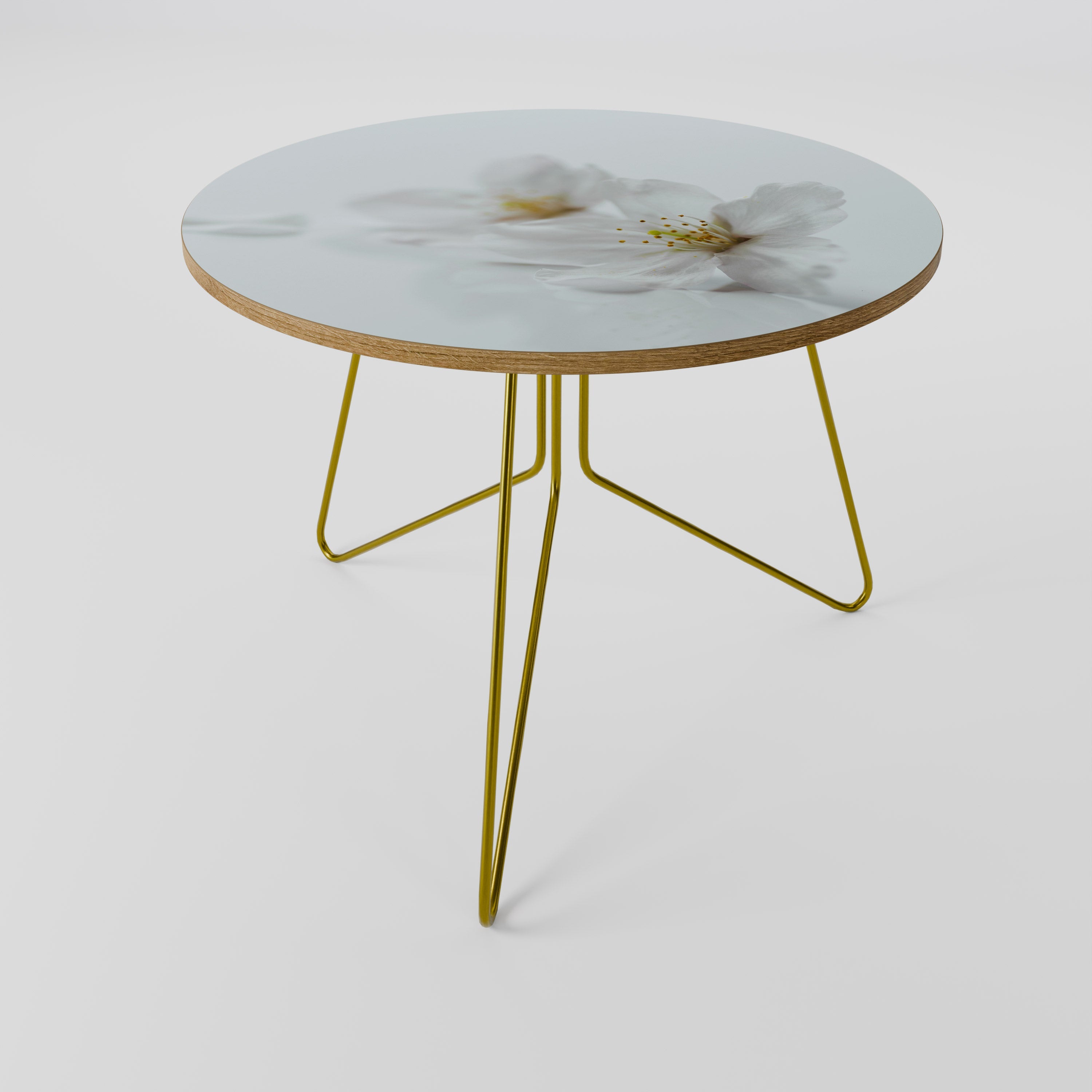 Table basse FLEETING WHITE PETALS 69