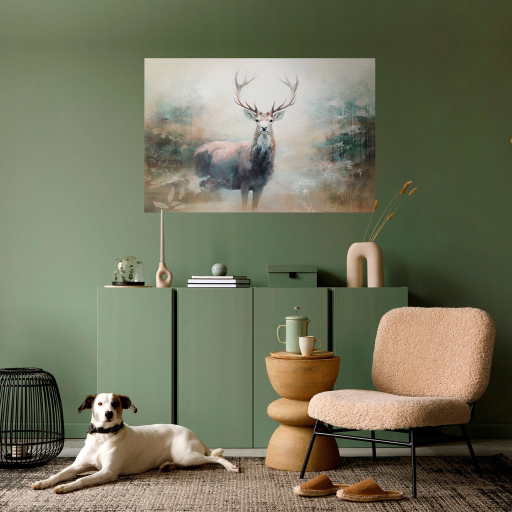 Affiche horizontale autocollante FOREST KING