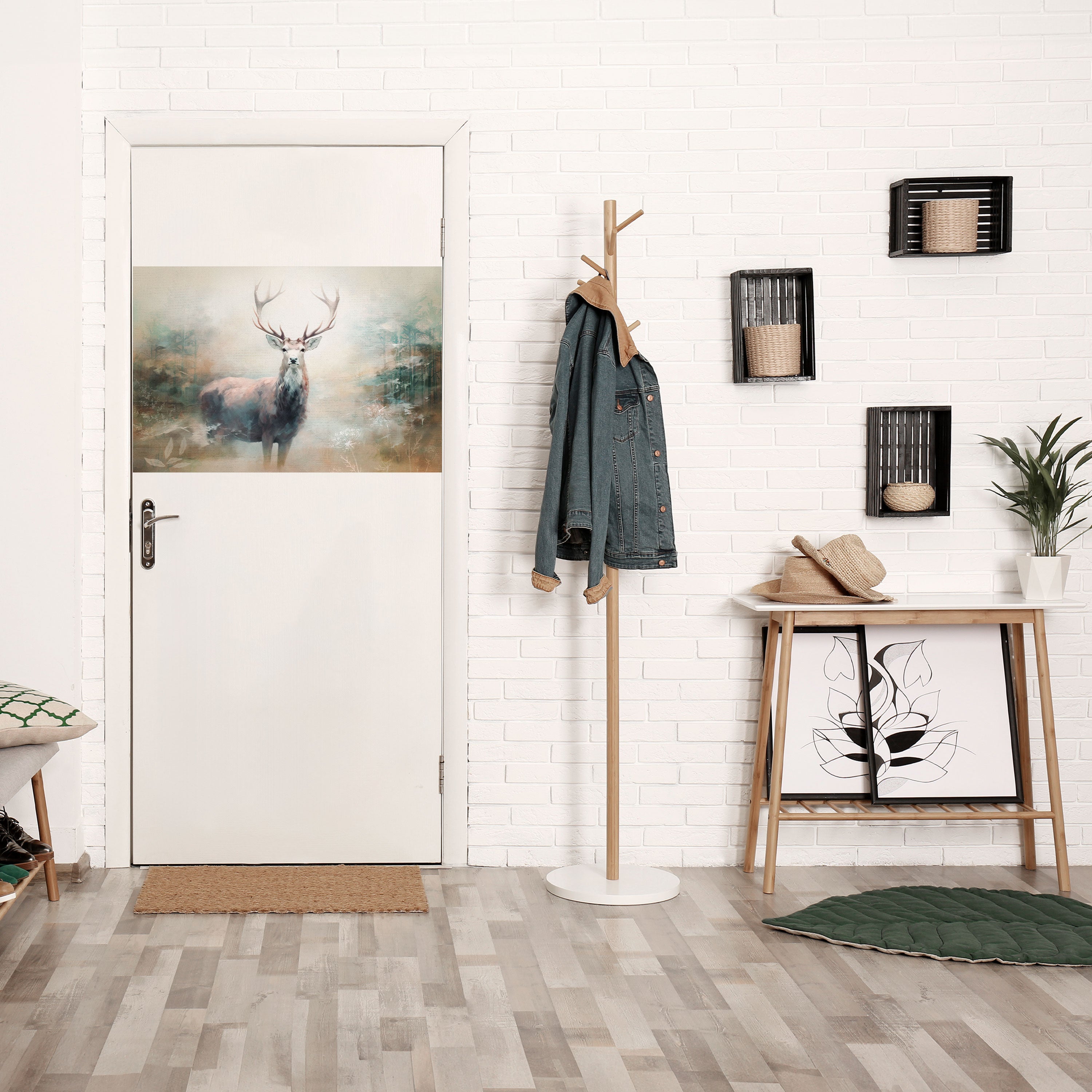 Affiche horizontale autocollante FOREST KING