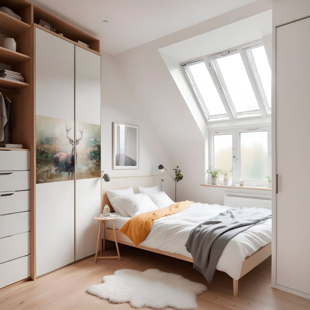 Affiche horizontale autocollante FOREST KING