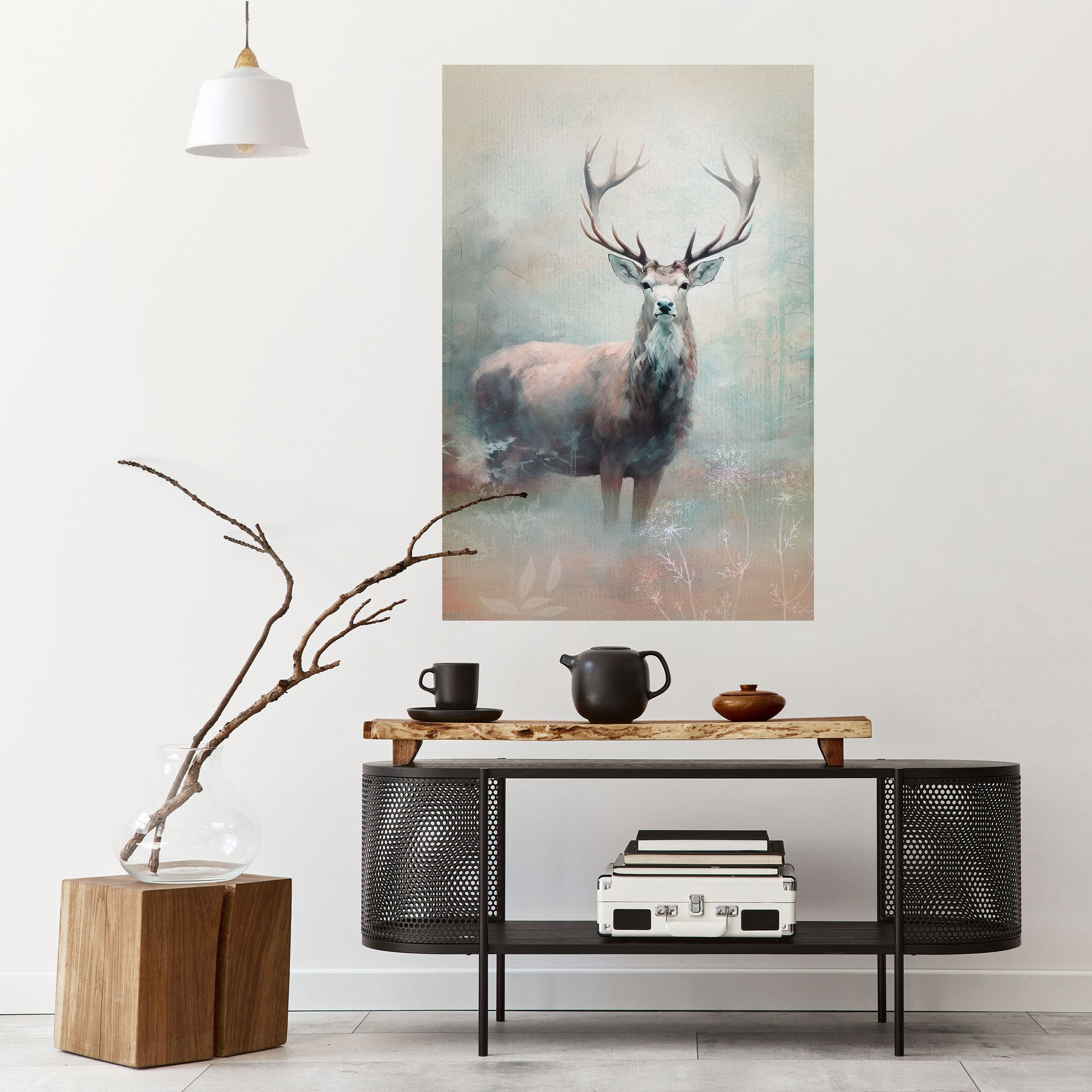 Affiche verticale autocollante FOREST KING