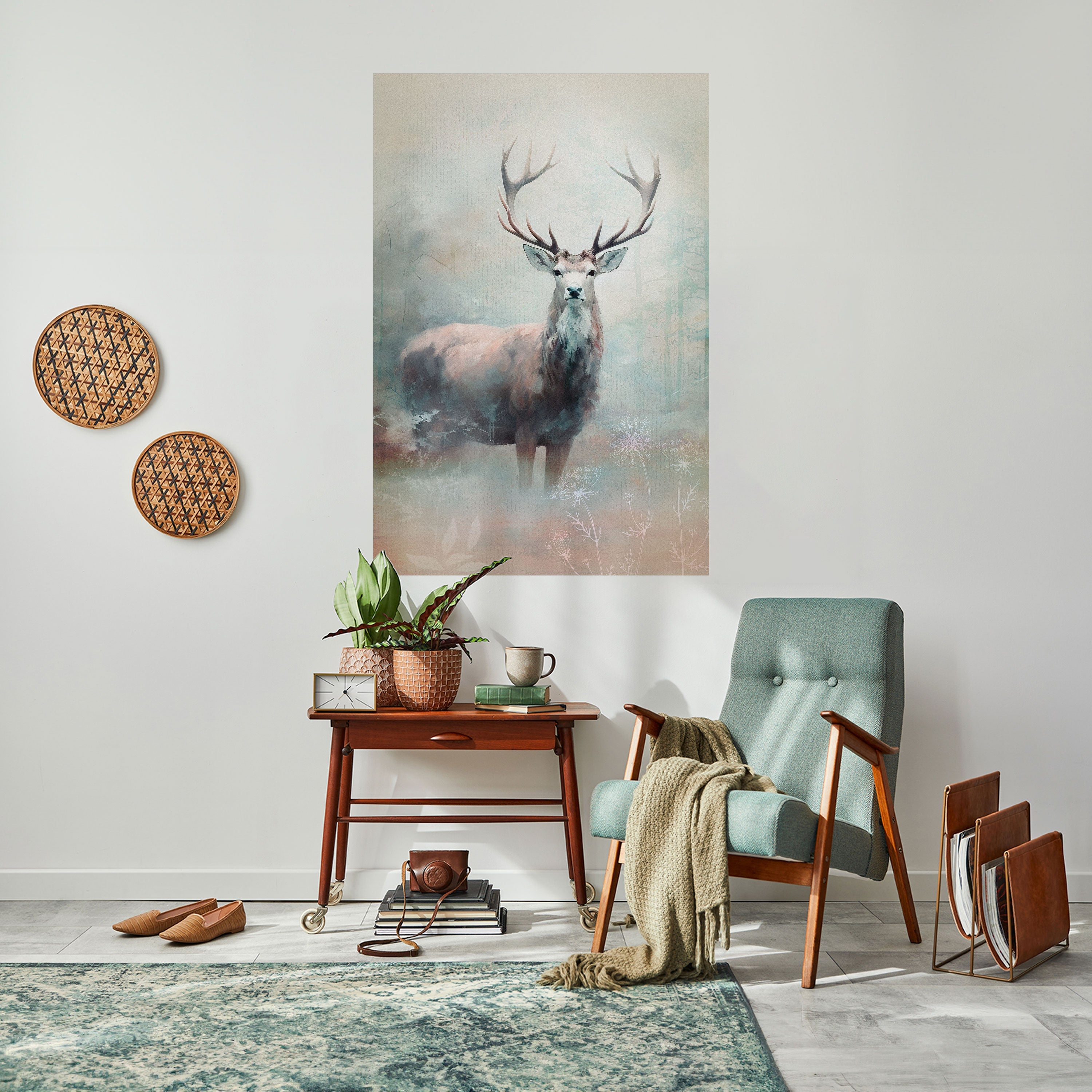 Affiche verticale autocollante FOREST KING