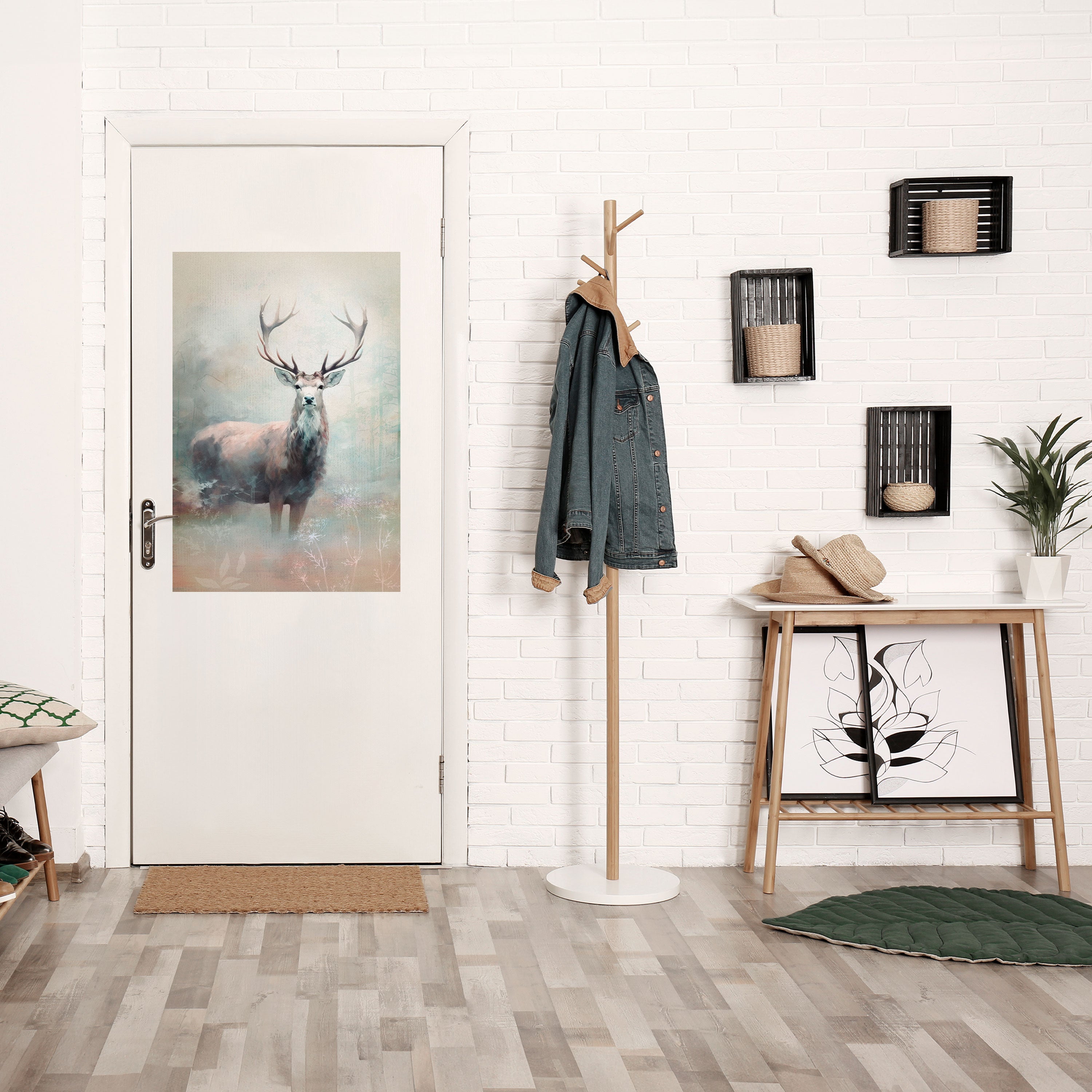 Affiche verticale autocollante FOREST KING