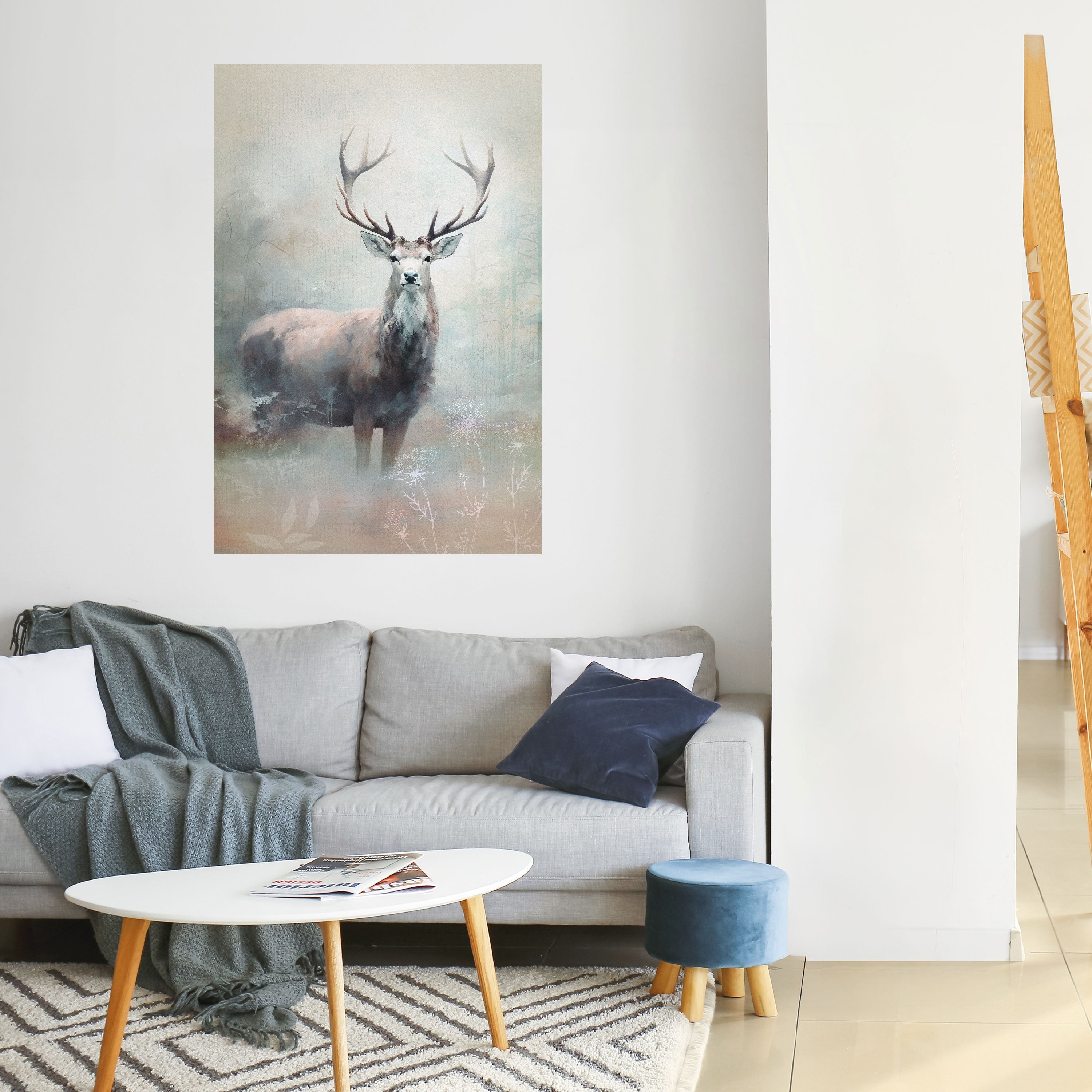 Affiche verticale autocollante FOREST KING