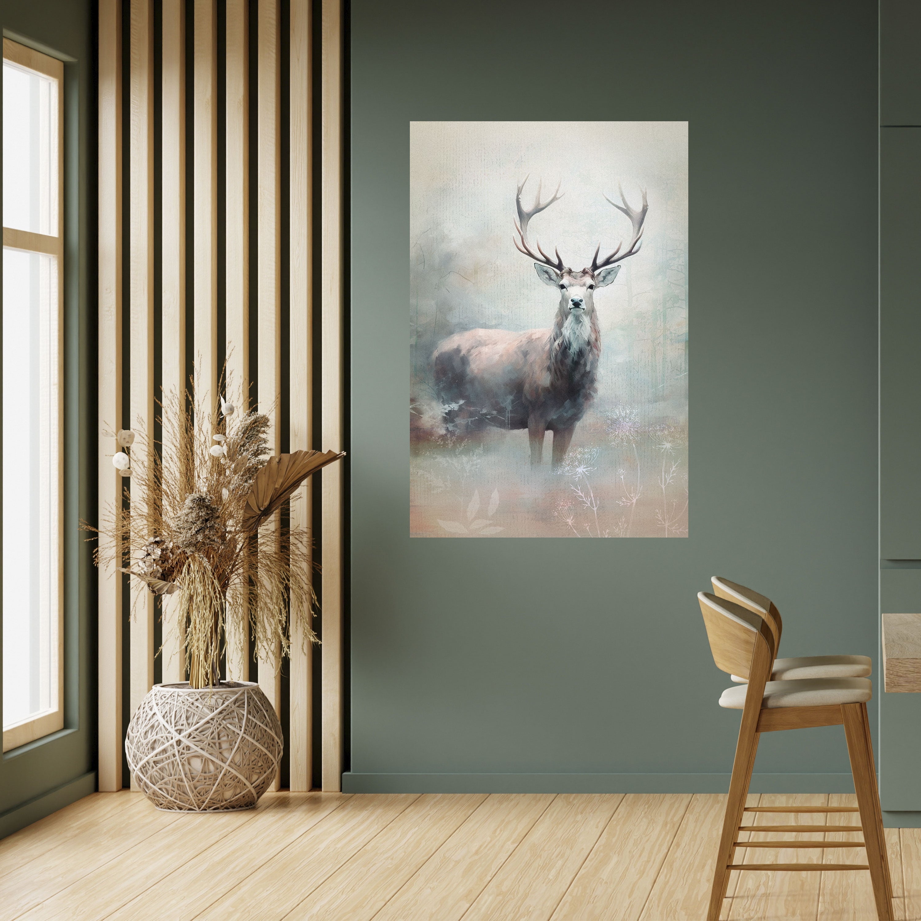 Affiche verticale autocollante FOREST KING