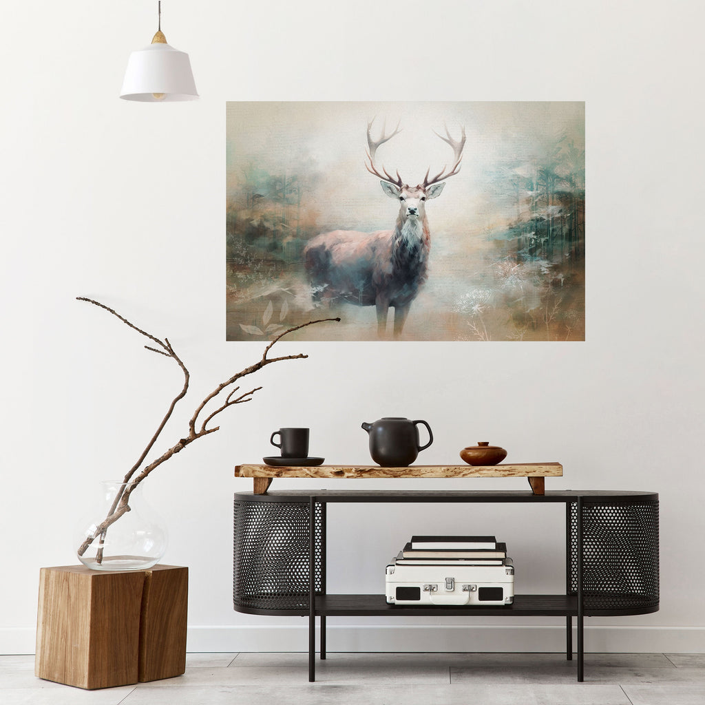 Affiche horizontale autocollante FOREST KING