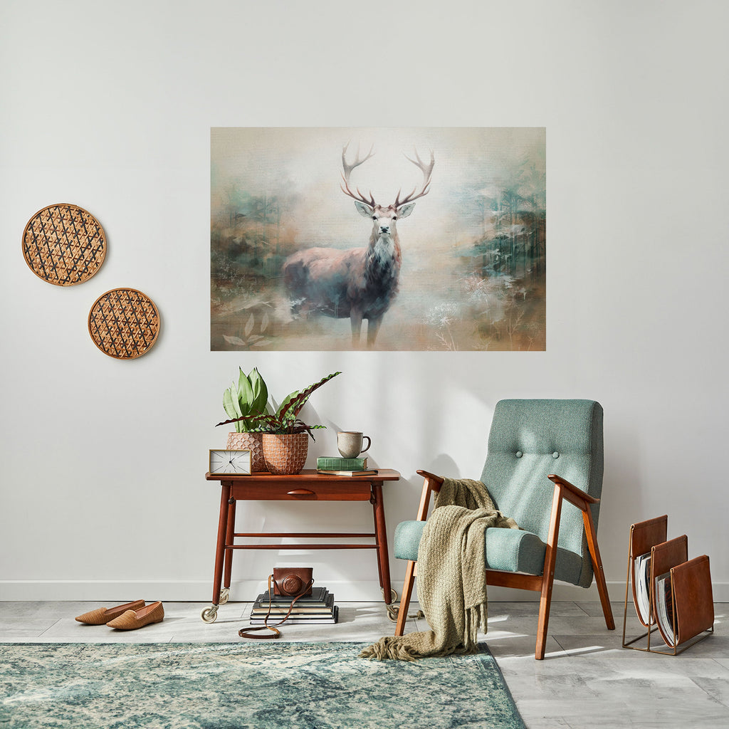 Affiche horizontale autocollante FOREST KING