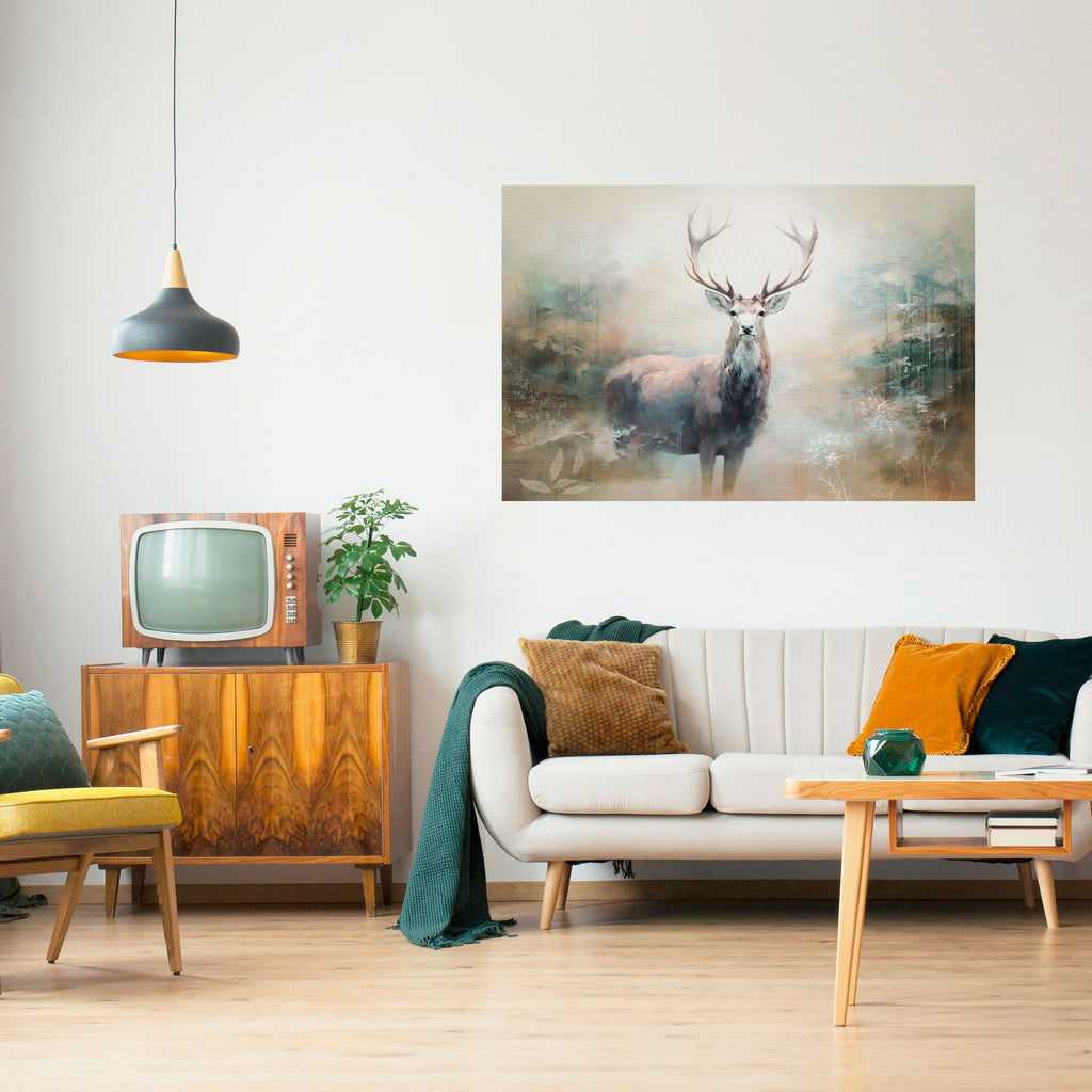 Affiche horizontale autocollante FOREST KING